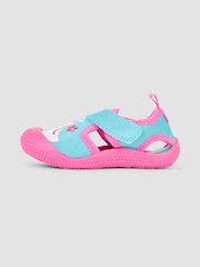 JoJo Maman Bébé Duck Egg Unicorn Beach Sandals - Image 3 of 4