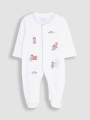 Conjunto de pijama y gorro bordados Paddington de Jojo Maman Bébé - Imagen 3 de 7