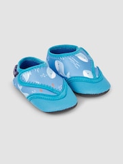 JoJo Maman Bébé Blue Baby Beach And Swim Booties - Image 1 of 4