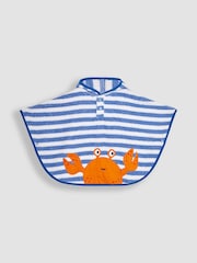 JoJo Maman Bébé Blue Crab Towelling Poncho - Image 2 of 3