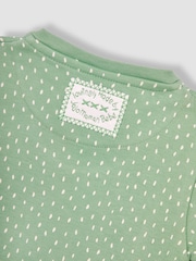 Cebra verde - JoJo Maman Bebé Pijama con apliques y cremallera - Imagen 6 de 6