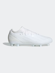 adidas White X Crazyfast.3 Firm Ground Football Boots - Image 1 of 9