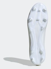adidas White X Crazyfast.3 Firm Ground Football Boots - Image 7 of 9
