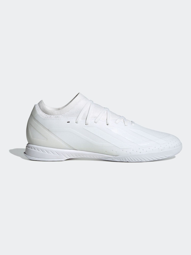 adidas White X Crazyfast.3 Indoor Boots - Image 1 of 8