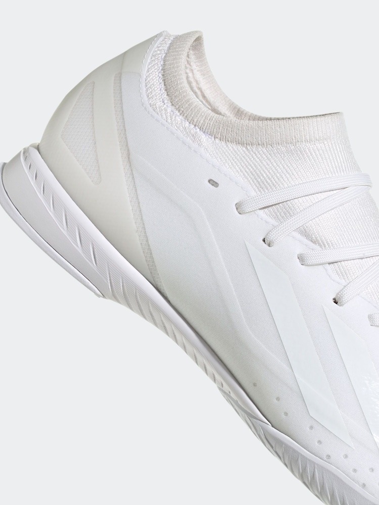 adidas White X Crazyfast.3 Indoor Boots - Image 7 of 8