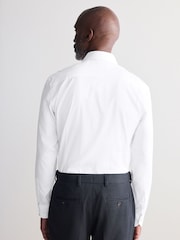 White Premium Two-Fold Cotton Shirt - Image 3 of 9