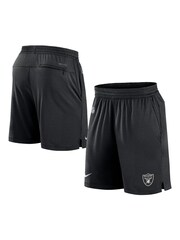 Fanatics NFL Las Vegas Raiders Dri-FIT Knit Black Shorts - Image 1 of 3