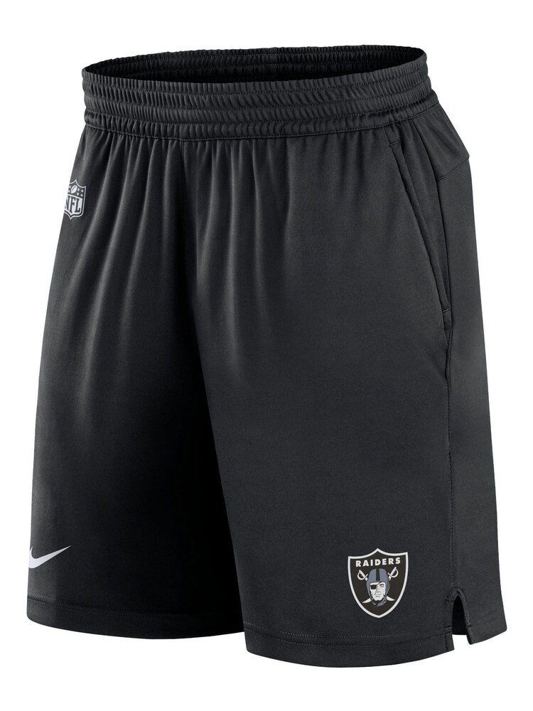 Fanatics NFL Las Vegas Raiders Dri-FIT Knit Black Shorts - Image 2 of 3