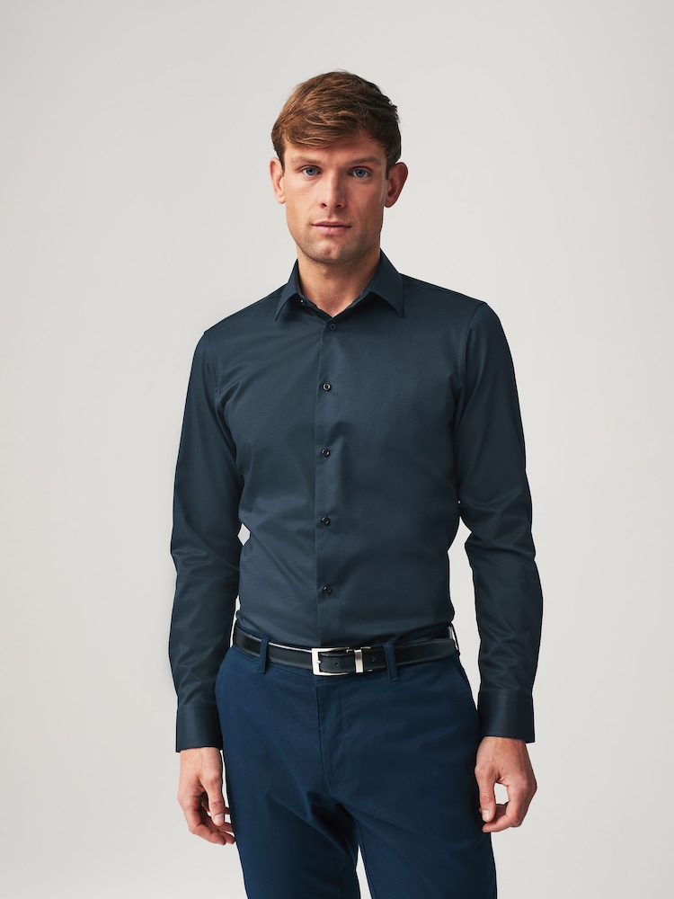 Navy Blue Slim Fit - Image 1 of 7