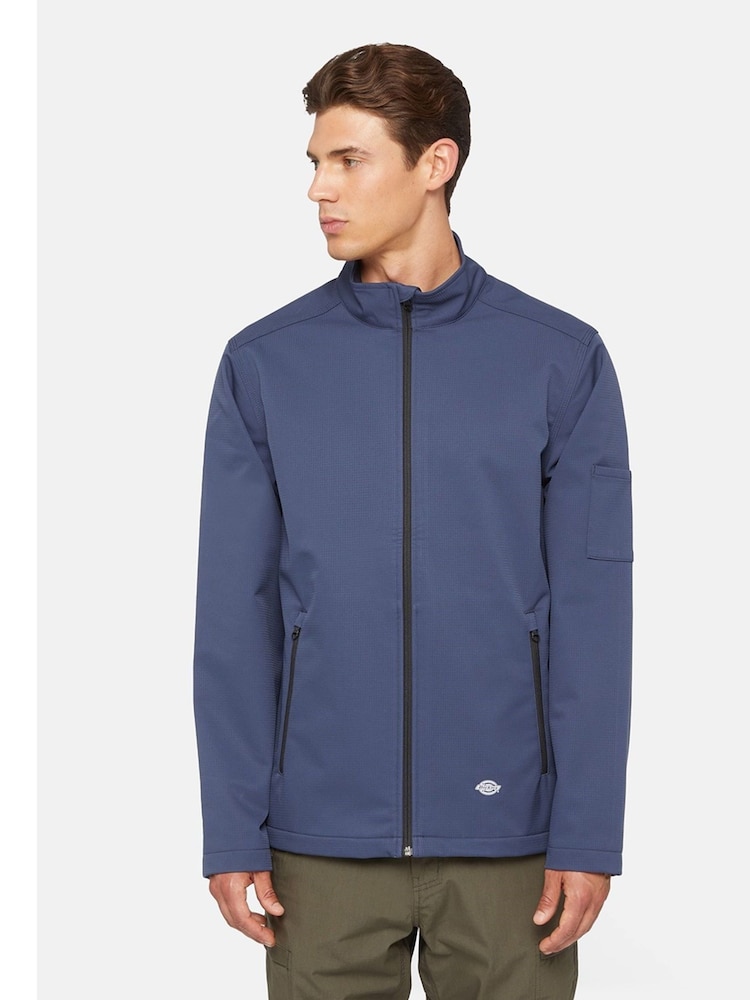 Dickies Blue Everyday Softshell Jacket - Image 1 of 5