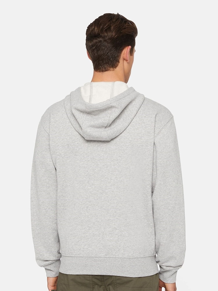 Dickies Grey Everyday Fleece Zip 100% Cotton Hoodie - Image 2 of 6