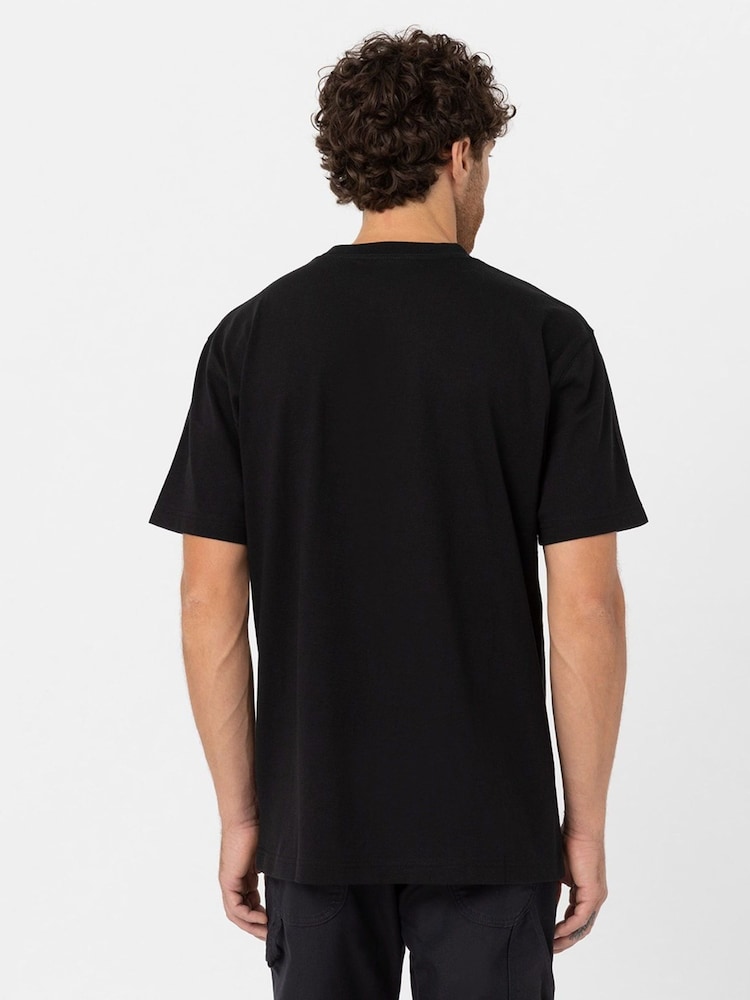 Dickies Blue Short Sleeve Logo Graphic 100% Cotton T-Shirt - Image 2 of 4