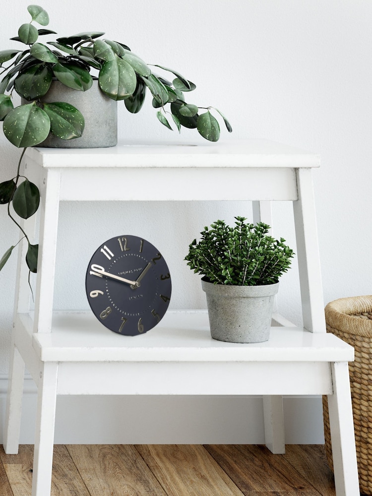 Thomas Kent Clocks Blue Small Mulberry Odyssey Mantel Clock - Image 1 of 2