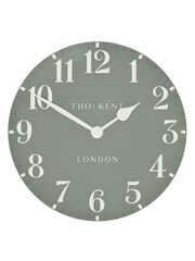 Thomas Kent Clocks Green Medium Arabic Seagrass Wall Clock - Image 2 of 4