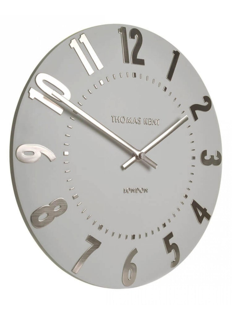 Thomas Kent Clocks Grey Medium Mulberry Cloud Wall Clock - Image 2 of 4