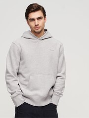 Superdry Grey Vintage Washed Hoodie - Image 1 of 3
