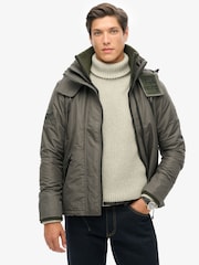 Зеленый - Superdry куртка-ветровка с принтом Mountain - Image 1 of 6