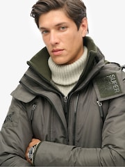 Зеленый - Superdry куртка-ветровка с принтом Mountain - Image 3 of 6