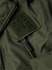Зеленый - Superdry куртка-ветровка с принтом Mountain - Image 5 of 6