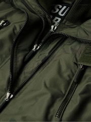 Зеленый - Superdry куртка-ветровка с принтом Mountain - Image 6 of 6