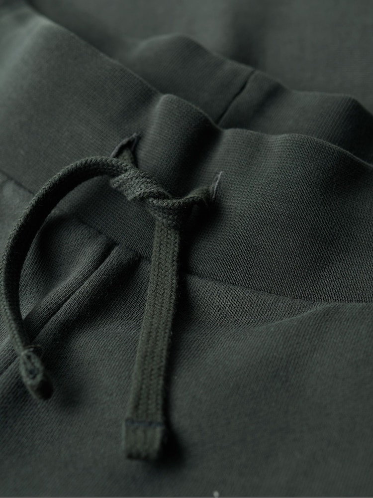 Superdry Green Athletic Essentials Wide Leg 100% Cotton Joggers - Image 6 of 6
