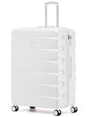 Flight Knight Chalk White 8 Wheel ABS Hard Case Hold Suitcase - Image 1 of 1