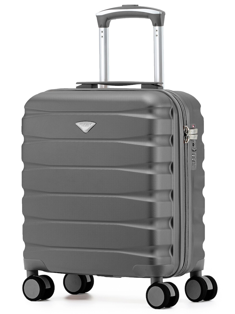 Flight Knight Grey Hand Luggage Maximum Size Approved for EasyJet Free Carry On Underseat Cabin Bag Maximum Size - Image 1 of 1 Flight Knight Grey Hand Luggage Maximum Size Approved for EasyJet Free Carry On Underseat Cabin Bag Maximum Size - Image 1 of 1