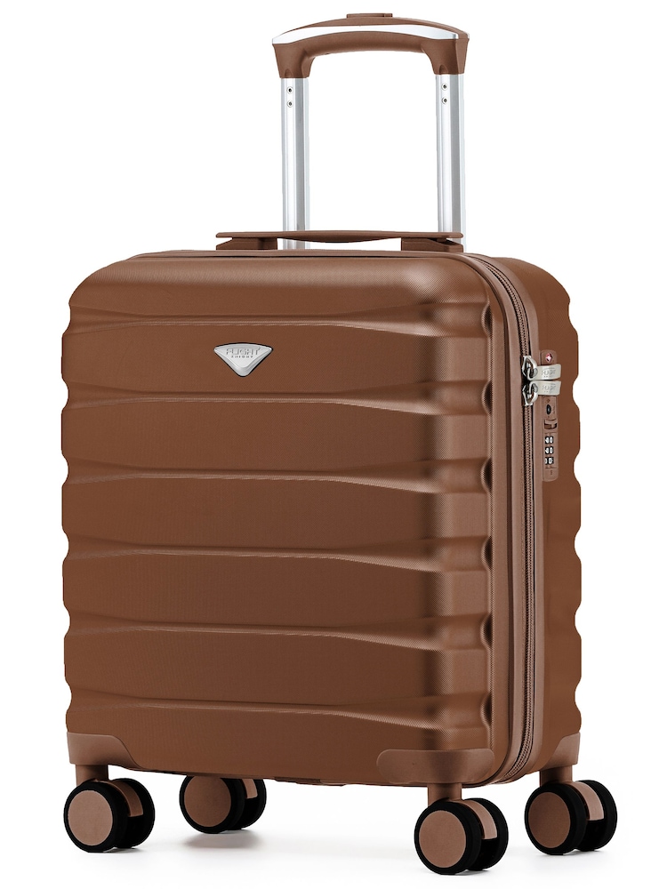 Flight Knight Metallic Brown Hand Luggage Maximum Size Approved for EasyJet Free Carry On Underseat Cabin Bag Maximum Size - Image 1 of 1 Flight Knight Metallic Brown Hand Luggage Maximum Size Approved for EasyJet Free Carry On Underseat Cabin Bag Maximum Size - Image 1 of 1