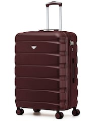 Flight Knight Dark Brown 8 Wheel ABS Hard Case Hold Suitcase - Image 2 of 4