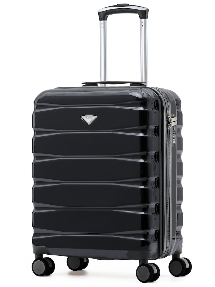 Flight Knight Ink Black Hand Luggage Maximum Size for Lufthansa Cabin Bag Overhead Carry On Wizz Air Approved - Image 1 of 1 Flight Knight Ink Black Hand Luggage Maximum Size for Lufthansa Cabin Bag Overhead Carry On Wizz Air Approved - Image 1 of 1