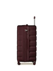 Flight Knight Purple 80cm Trunk Suitcase Hard Shell Checked Luggage Long-Haul Travel Large Capacity Interior & TSA Lock Approved on Most UK  Airlines - Image 2 of 3