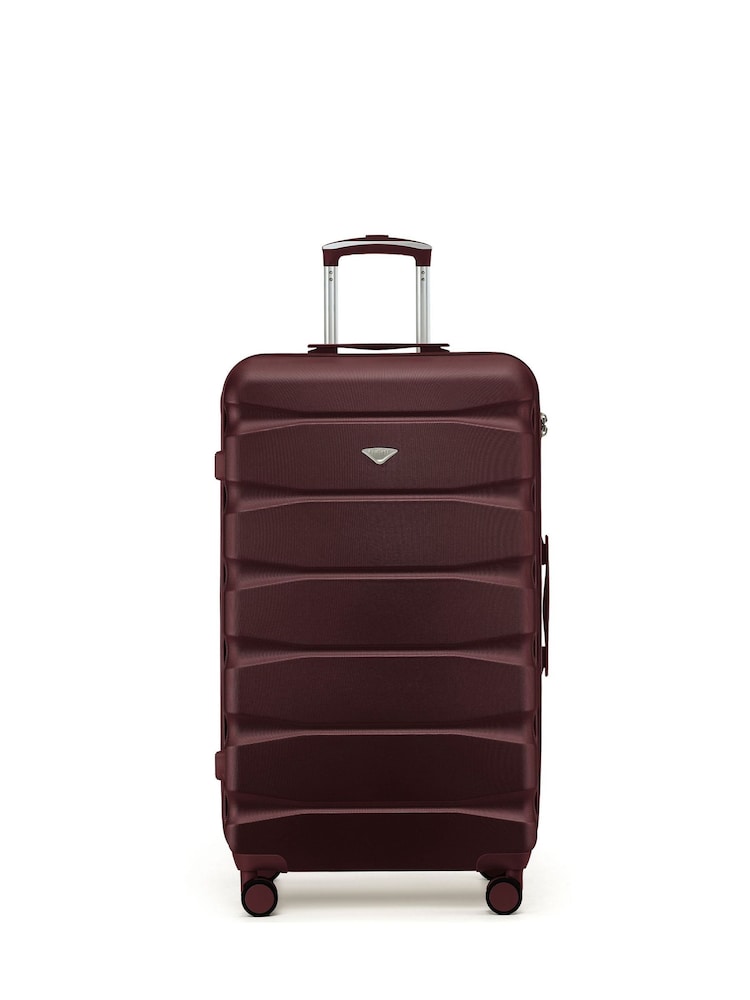 Flight Knight Purple 80cm Trunk Suitcase Hard Shell Checked Luggage Long-Haul Travel Large Capacity Interior & TSA Lock Approved on Most UK Airlines - Image 3 of 3 Flight Knight Purple 80cm Trunk Suitcase Hard Shell Checked Luggage Long-Haul Travel Large Capacity Interior & TSA Lock Approved on Most UK Airlines - Image 3 of 3