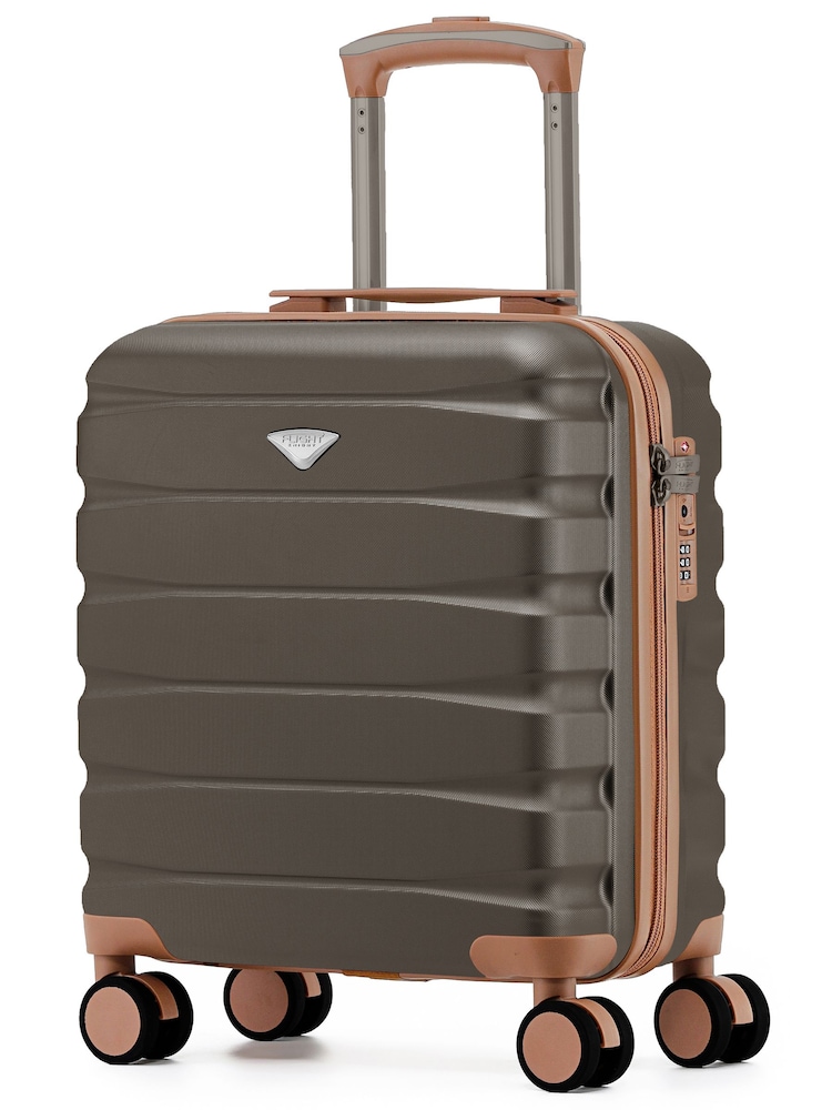 Flight Knight Brown 45x36x20cm Hand Luggage Maximum Size Approved for easyJet Free Carry On Underseat Cabin Bag Maximum Size - Image 1 of 1