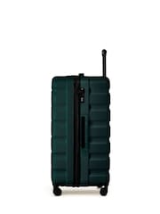 Flight Knight Green 80cm Trunk Suitcase Hard Shell Checked Luggage Long-Haul Travel Large Capacity Interior & TSA Lock Approved on Most UK  Airlines - Image 2 of 3