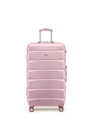 Flight Knight Light Pink 80cm Trunk Suitcase Hard Shell Checked Luggage Long-Haul Travel Large Capacity Interior & TSA Lock Approved on Most UK  Airlines - Image 3 of 3