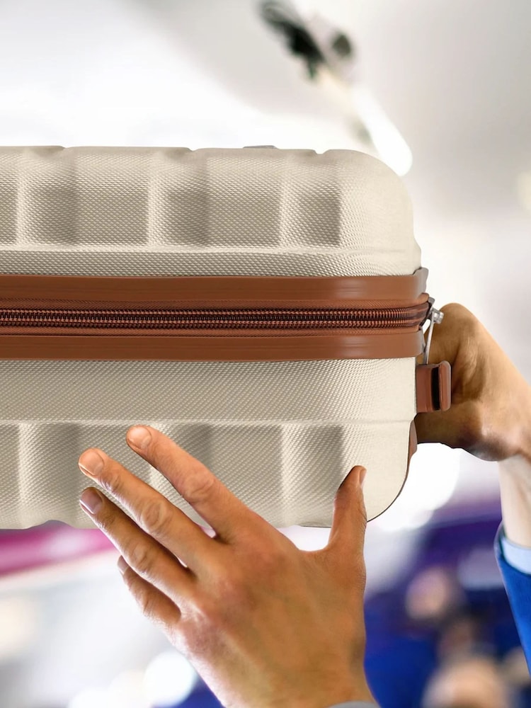 Flight Knight Beige Ryanair (Priority) Over Head Luggage Cabin Case + Checked Baggage Hold Luggage - Image 2 of 5