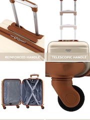 Flight Knight Beige Ryanair (Priority) Over Head Luggage Cabin Case + Checked Baggage Hold Luggage - Image 3 of 5