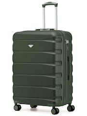 Flight Knight Dark Green 8 Wheel ABS Hard Case Hold Suitcase - Image 1 of 1