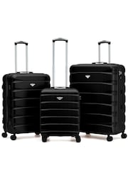 Flight Knight Black Chrome Ryanair (Priority) Over Head Luggage Cabin Case + Checked Baggage Hold Luggage - Image 1 of 1