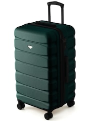 Flight Knight Green 70cm Trunk Suitcase Hard Shell Checked Luggage Long-Haul Travel Large Capacity Interior & TSA Lock Approved on Most UK  Airlines - Image 1 of 1