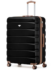 Flight Knight Ink Black 8 Wheel ABS Hard Case Hold Suitcase - Image 1 of 1