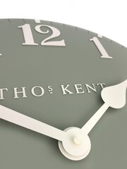 Thomas Kent Clocks Green Large Arabic Seagrass Wall Clock - Image 4 of 5