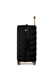 Flight Knight Black Chrome 80cm Trunk Suitcase Hard Shell Checked Luggage Long-Haul Travel Large Capacity Interior & TSA Lock Approved on Most UK  Airlines - Image 2 of 3