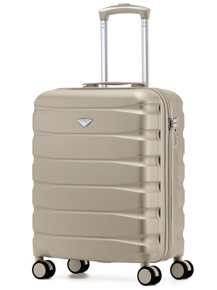 Flight Knight Beige Hand Luggage Maximum Size for Lufthansa Cabin Bag Overhead Carry On Wizz Air Approved - Image 1 of 1 Flight Knight Beige Hand Luggage Maximum Size for Lufthansa Cabin Bag Overhead Carry On Wizz Air Approved - Image 1 of 1