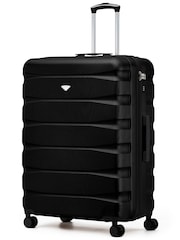 Flight Knight Coal Black 8 Wheel ABS Hard Case Hold Suitcase - Image 1 of 1