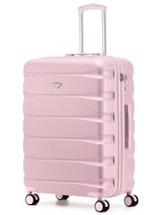 Flight Knight Light Pink 8 Wheel ABS Hard Case Hold Suitcase - Image 1 of 1