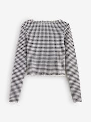 Billabong Way Out Checks Rib Knit Top - Bild 1 von 1