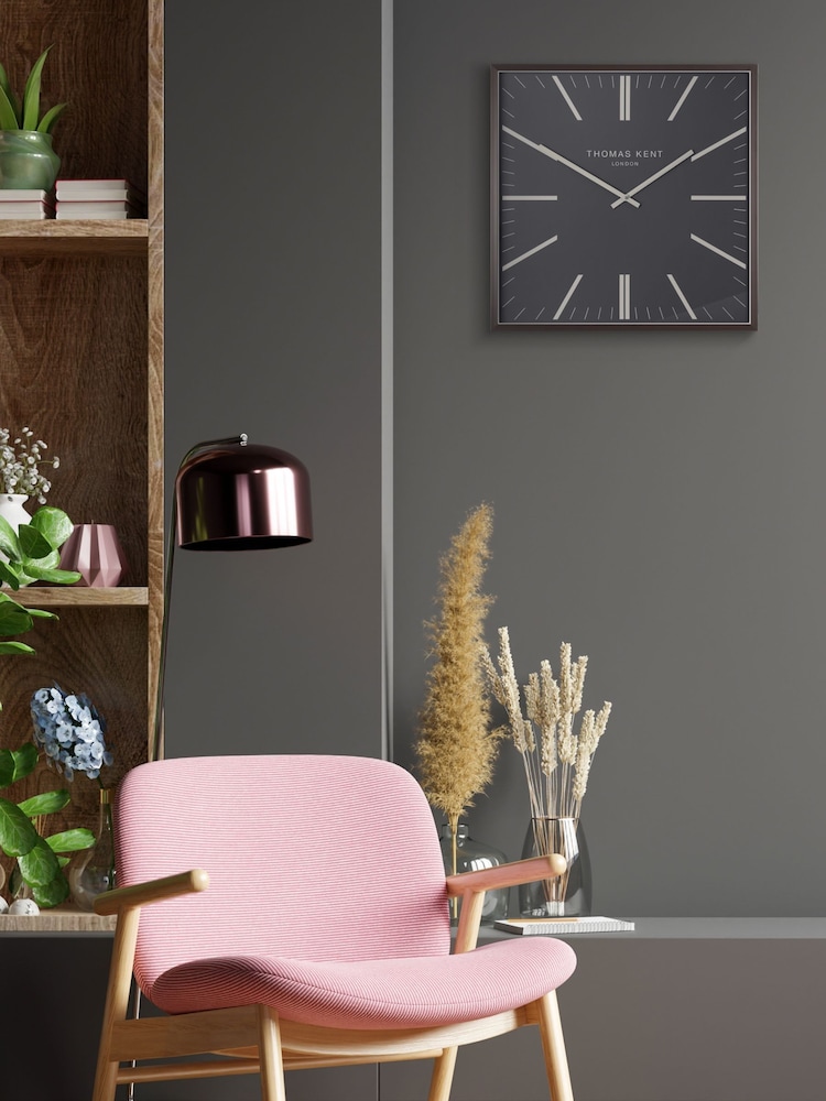 Thomas Kent Clocks Grey Garrick Grand Wall Clock - Image 1 of 4
