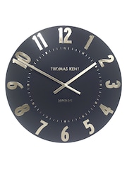 Thomas Kent Clocks Blue Large Mulberry Odyssey Wall Clock - Image 2 of 4