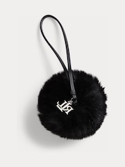 Lauren Ralph Lauren Small Faux Fur Pom Pom Bag Charm - Obrázek 2 z 2